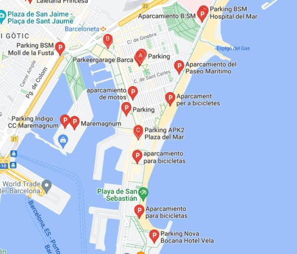 Barceloneta Port Ramblas Kültér fotó